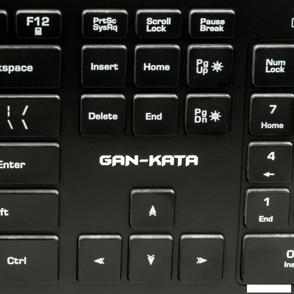 Клавиатуры Dialog Gan-Kata KGK-17U (черный)