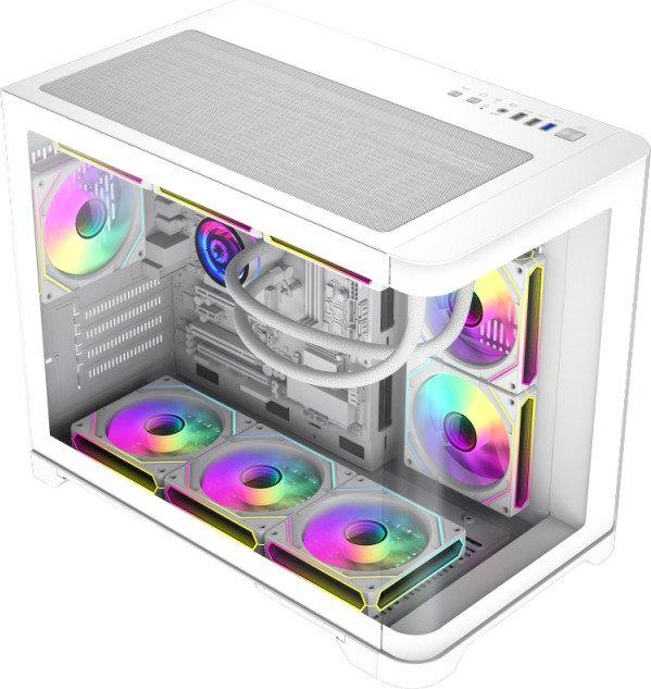 Корпус GameMax HYPE-M WH (белый)