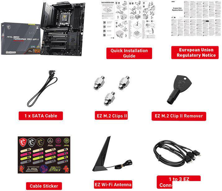 Материнская плата MSI MAG B850 Tomahawk Max WiFi II