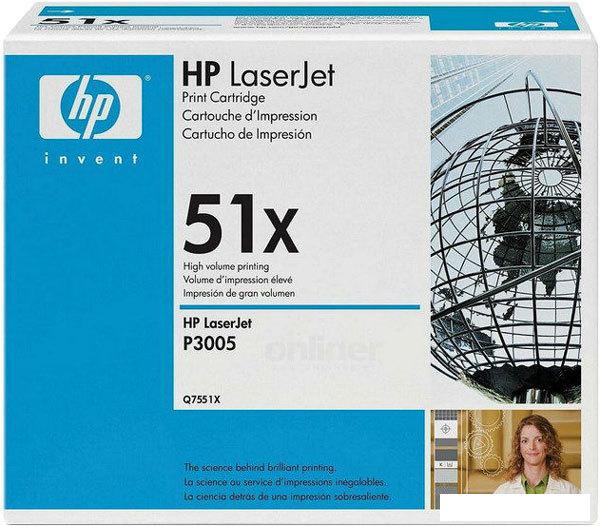 Картридж HP 51X (Q7551X) Картридж HP 51X (Q7551X)