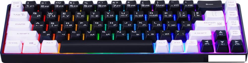 Клавиатура Defender Aris GK-349 (черный/белый)