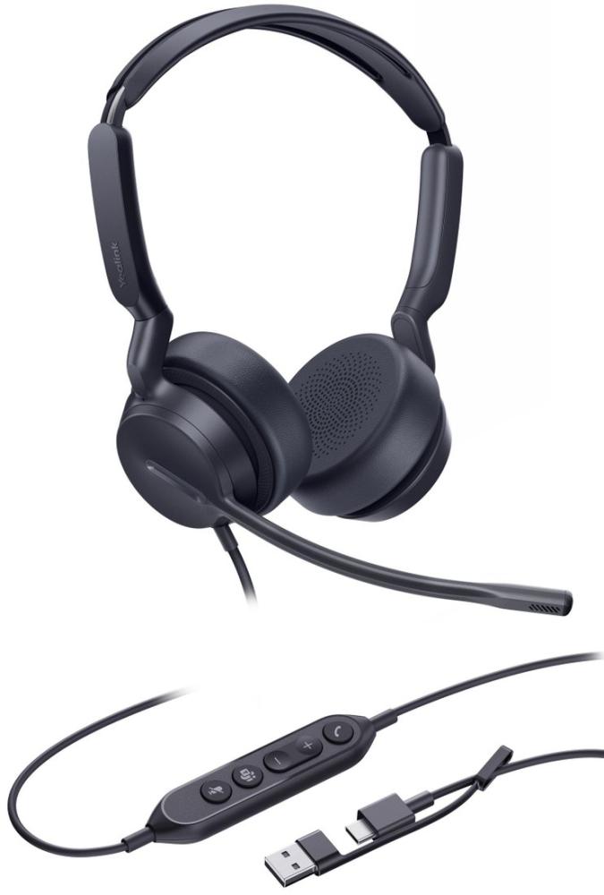 Наушники и гарнитуры Yealink UH42 SE Dual UC USB-C/A