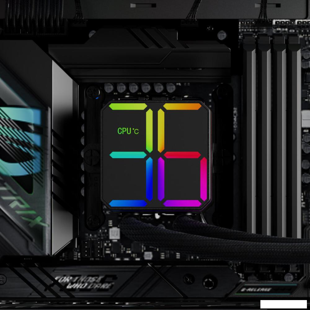 Система жидкостного охлаждения для процессора Thermalright Magic Qube 360 ARGB (черный)