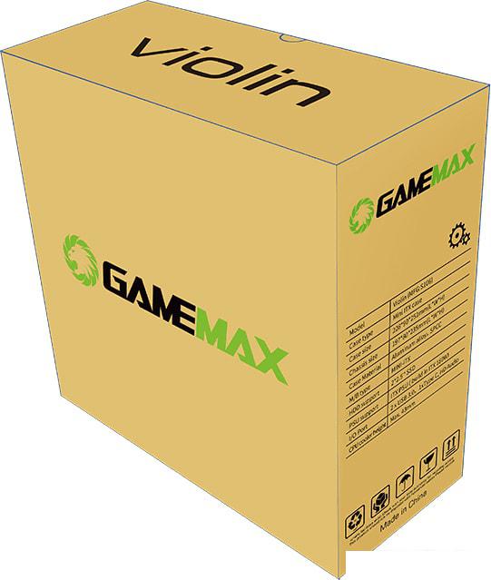 Корпус GameMax Violin S106 (серебристый)