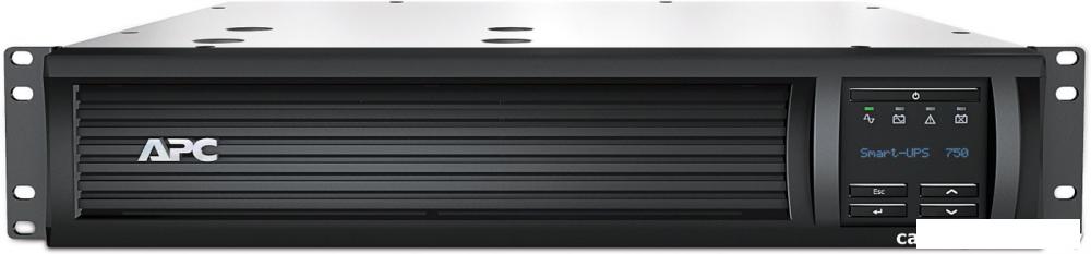 Источник бесперебойного питания APC Smart-UPS 750VA LCD RM 2U (SMT750RMI2U)