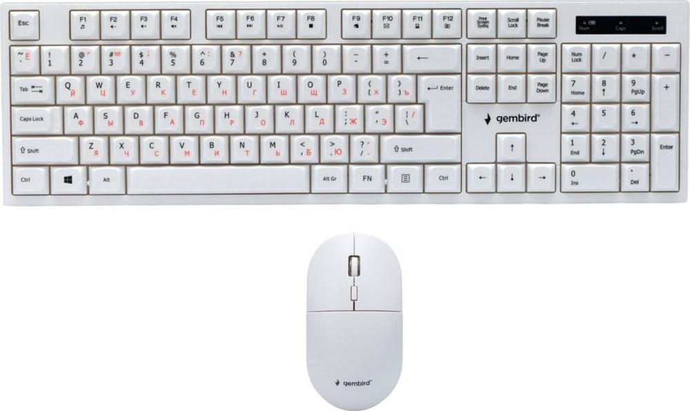 Офисный набор Gembird KBS-6000-W