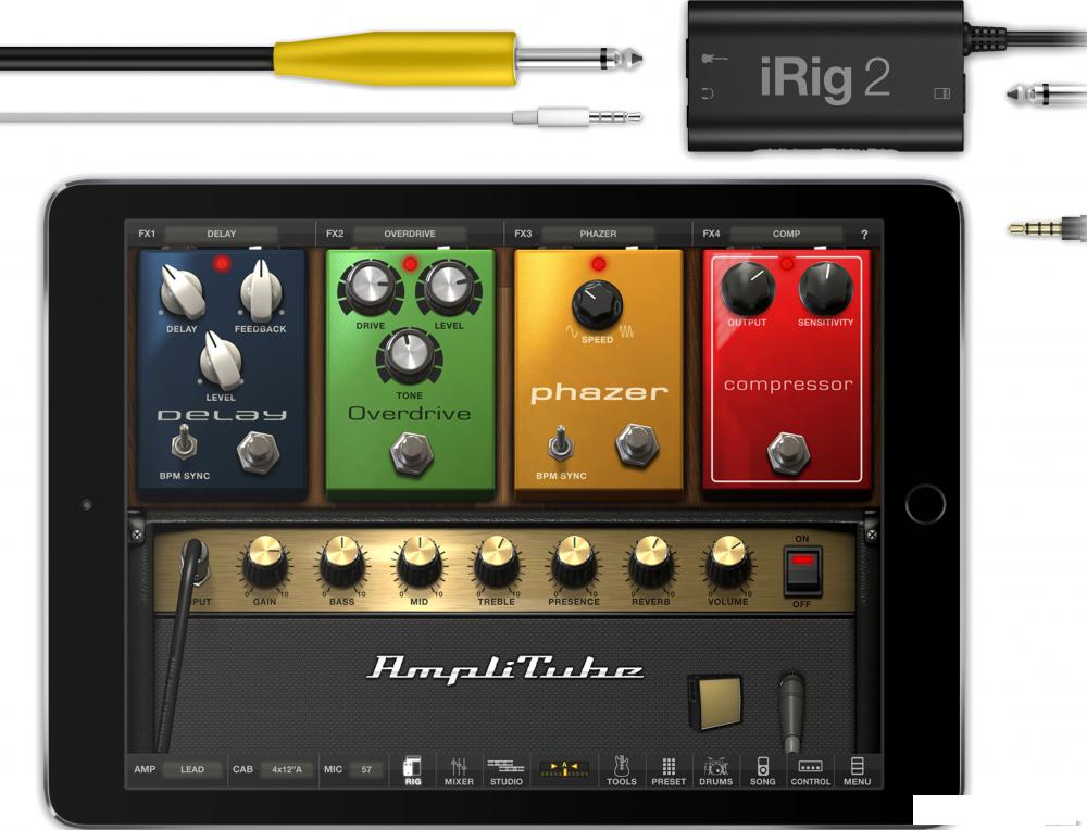Аудиоинтерфейс IK Multimedia iRig 2