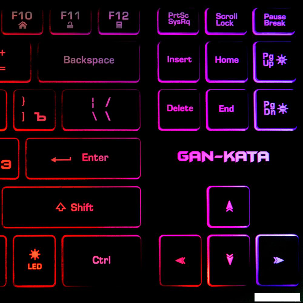 Клавиатуры Dialog Gan-Kata KGK-17U (черный)