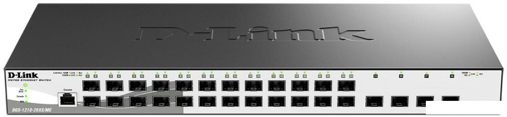 Управляемый коммутатор 2-го уровня D-Link DGS-1210-28XS/ME/B2A