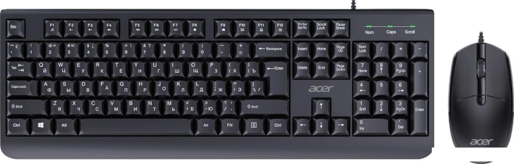 Офисный набор Acer OCC400 (черный)