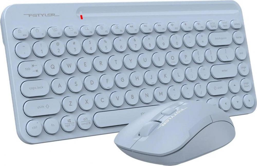 Офисный набор A4Tech Fstyler FG3200 Air (синий)