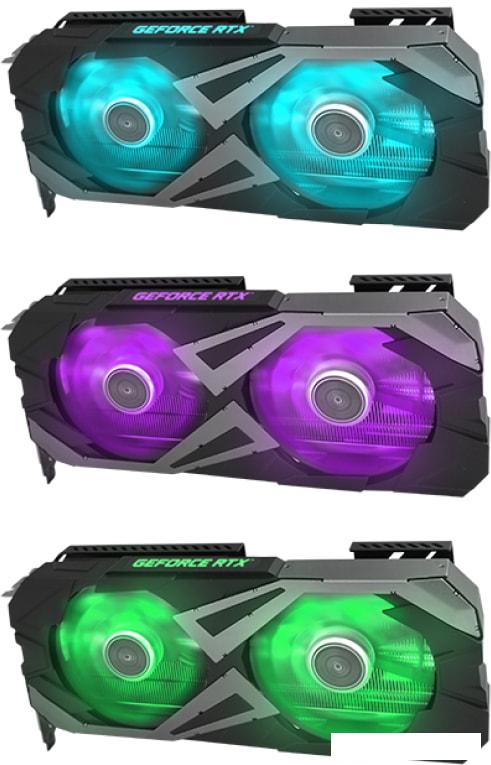 Видеокарта KFA2 GeForce RTX 3060 EX 1-Click OC 12GB GDDR6 36NOL7MD2NEK
