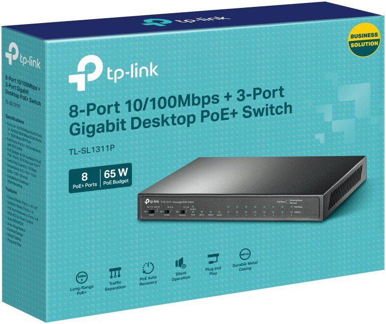 Коммутаторы TP-Link TL-SL1311P