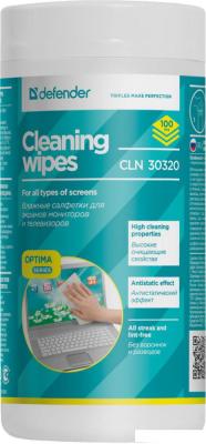 Влажные салфетки Defender CLN 30320 Optima (100 шт)