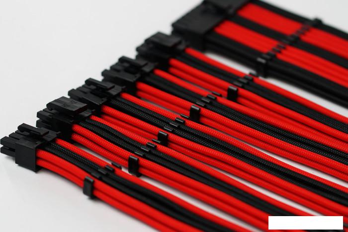 Кабель Qingsea Colorful MOD Extansion Combo QHM-0801 (черный/красный)