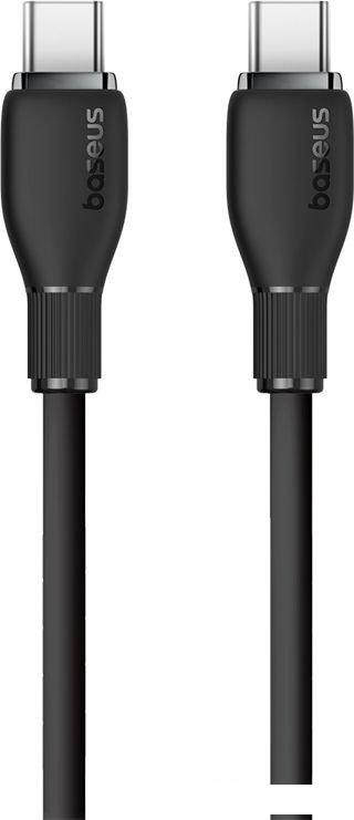 Кабель Baseus Pudding Series Fast Charging Cable 100W USB Type-C - USB Type-C (1.2 м, черный)