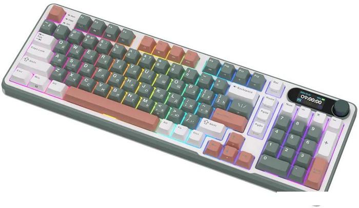 Клавиатура Royal Kludge RK-S98 RGB Camping (RK Chartreuse)