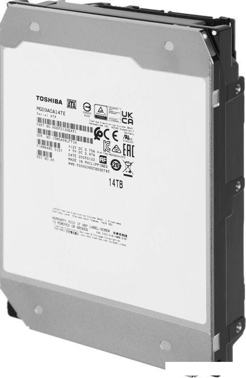 Жесткий диск Toshiba MG Series 14TB MG09ACA14TE
