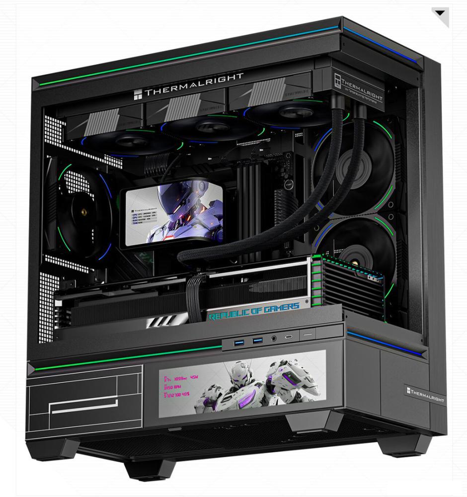 Система жидкостного охлаждения для процессора Thermalright Wonder Vision 360 Turbo ARGB (черный)