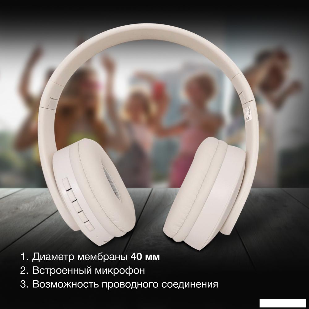 Наушники Hyundai H-HP102 (белый)