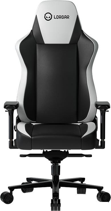 Игровое (геймерское) кресло Lorgar Base 311 (черный/белый) Игровое (геймерское) кресло Lorgar Base 311 (черный/белый)