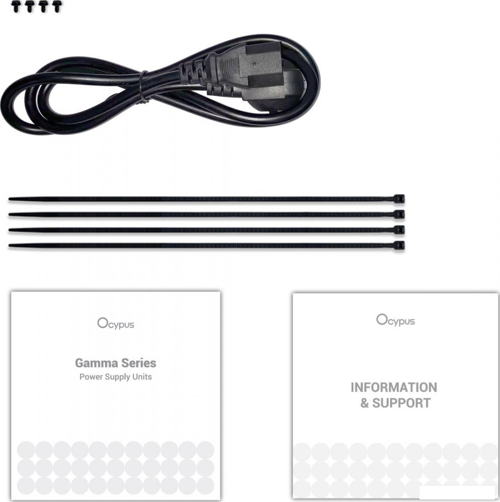 Блок питания Ocypus Gamma P750 Gamma-P750-W1HDBK024X-EU