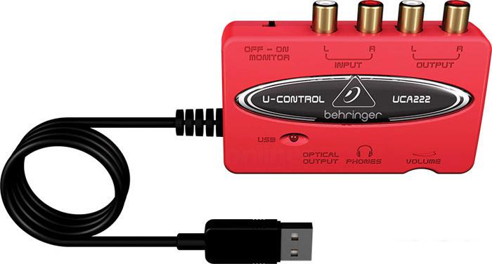 Аудиоинтерфейс Behringer U-Control UCA222