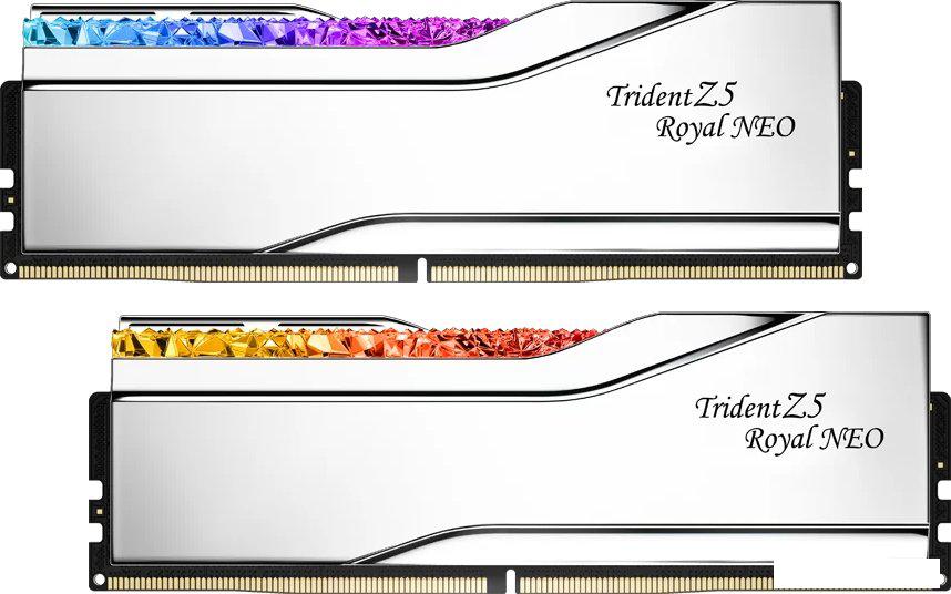Оперативная память G.Skill Trident Z5 Royal Neo 2x32ГБ DDR5 6000 МГц F5-6000J2836G32GX2-TR5NS