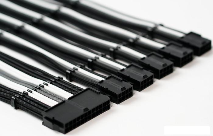 Кабель Qingsea Colorful MOD Extansion Combo QHM-0801 (черный/серый/белый)