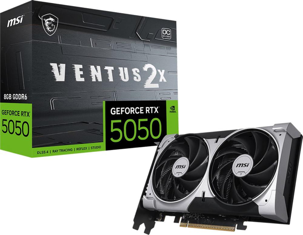 Видеокарта MSI GeForce RTX 5050 8G Ventus 2X OC