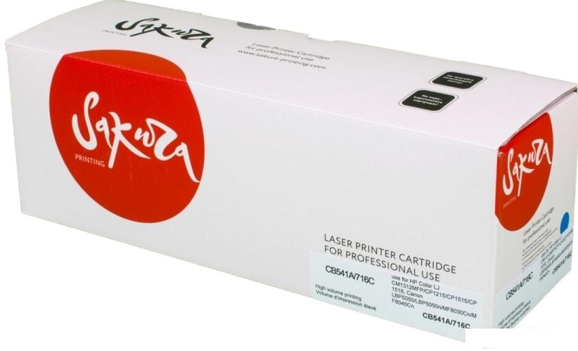 Картридж Sakura Printing SACB541A/716C (аналог HP CB541A/716C) Картридж Sakura Printing SACB541A/716C (аналог HP CB541A/716C)