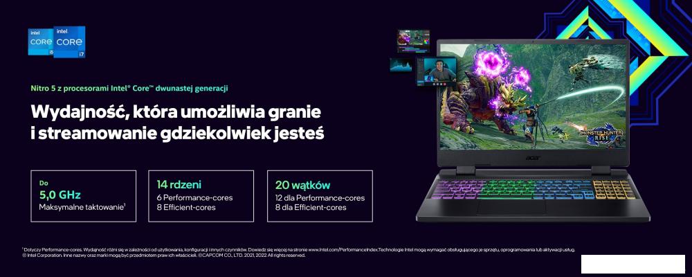 Игровой ноутбук Acer Nitro 5 AN517-55-75EB NH.QFXEP.001 Игровой ноутбук Acer Nitro 5 AN517-55-75EB NH.QFXEP.001