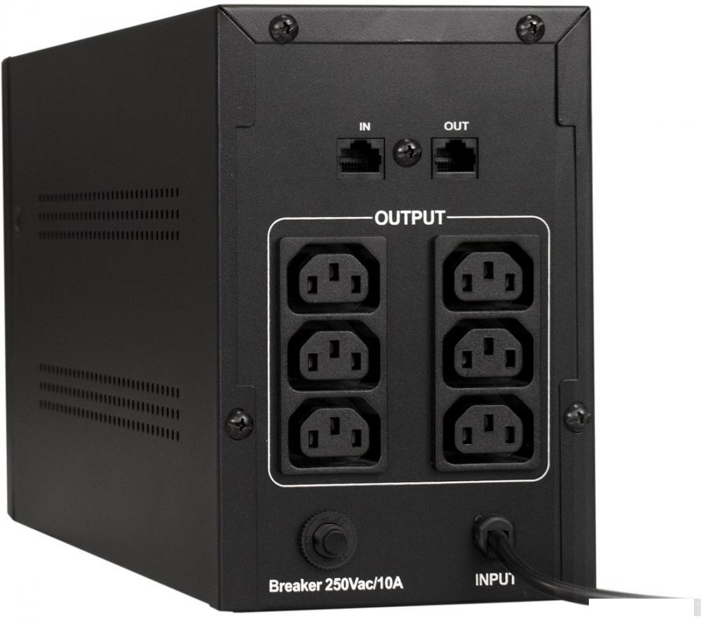 Источник бесперебойного питания ExeGate SpecialPro UNB-1000.LED.AVR.C13.RJ