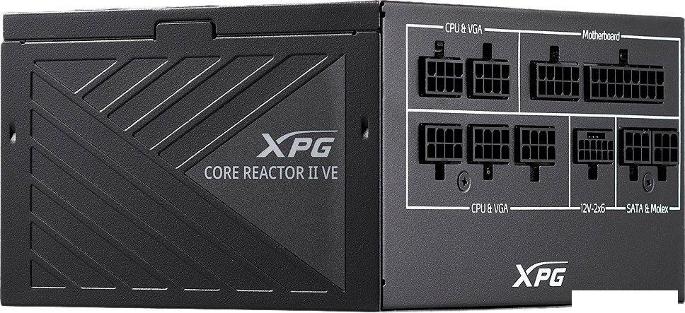 Блок питания ADATA XPG Core Reactor II VE 850W COREREACTORIIVE850G-BKCEU