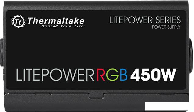 Блок питания Thermaltake Litepower RGB 450W LTP-450AL2NK