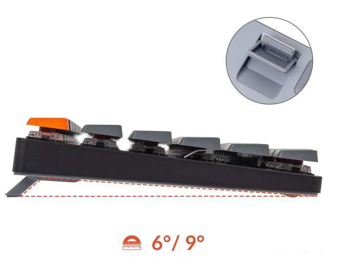 Клавиатура Keychron K5 SE RGB K5SE-E2-RU (Keychron Low Profile Optical Blue)