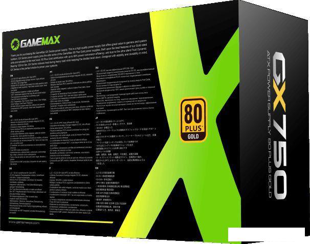 Блок питания GameMax GX-750