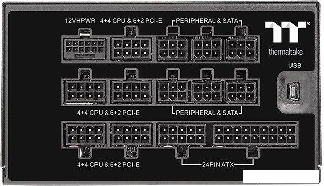 Блок питания Thermaltake Toughpower iRGB Plus 1250W Titanium TT Premium Edition PS-TPI-1250F3FDTE-1