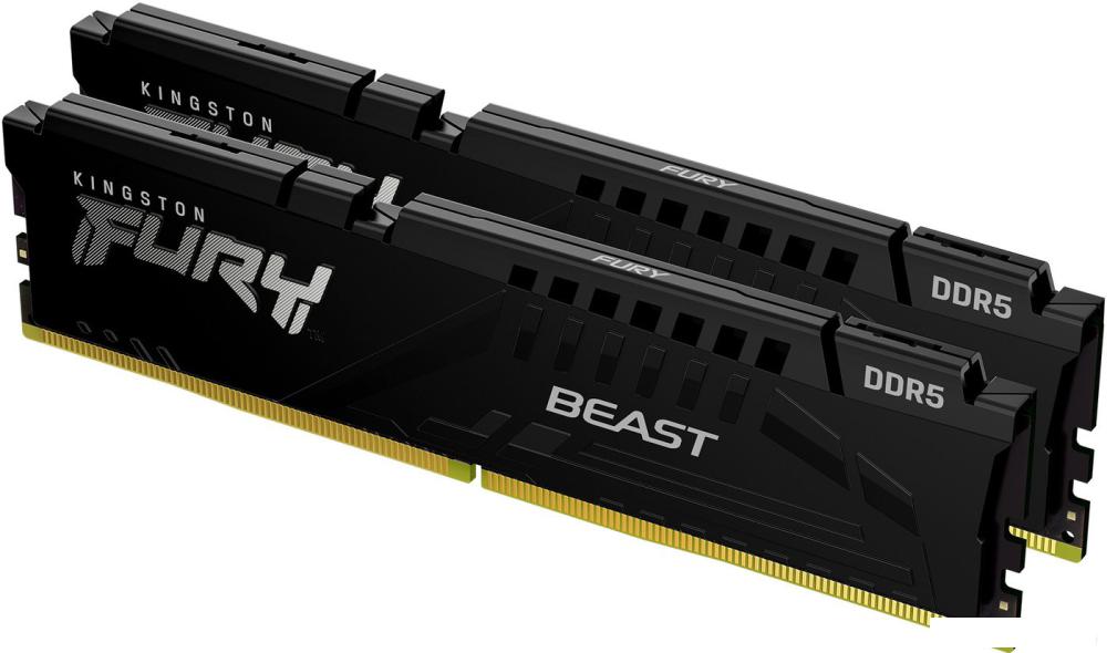 Оперативная память Kingston FURY Beast 2x32ГБ DDR5 5200 МГц KF552C40BB2K2-64