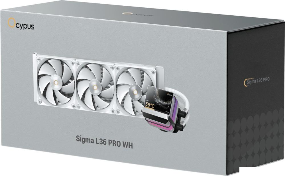 Система жидкостного охлаждения для процессора Ocypus Sigma L36 PRO WH Sigma-L36-WH3ANWL00P-GL