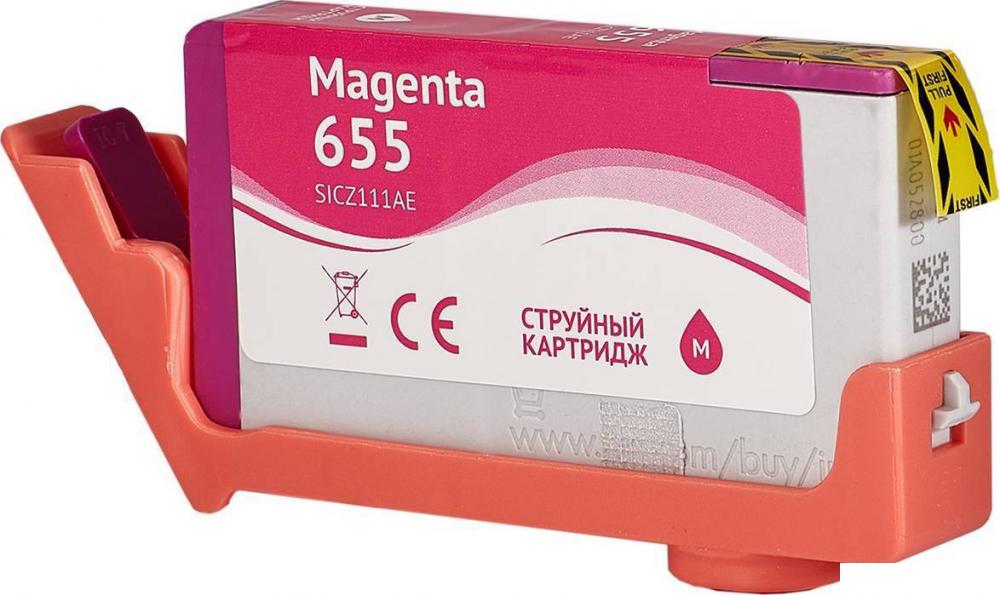 Картридж Sakura Printing SICZ111AE (аналог HP 655 Magenta) Картридж Sakura Printing SICZ111AE (аналог HP 655 Magenta)
