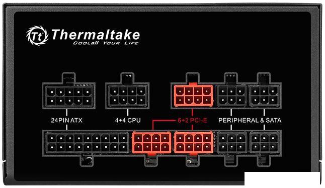 Блок питания Thermaltake Toughpower Grand RGB 850W Gold Full Modular TPG-0850F-R