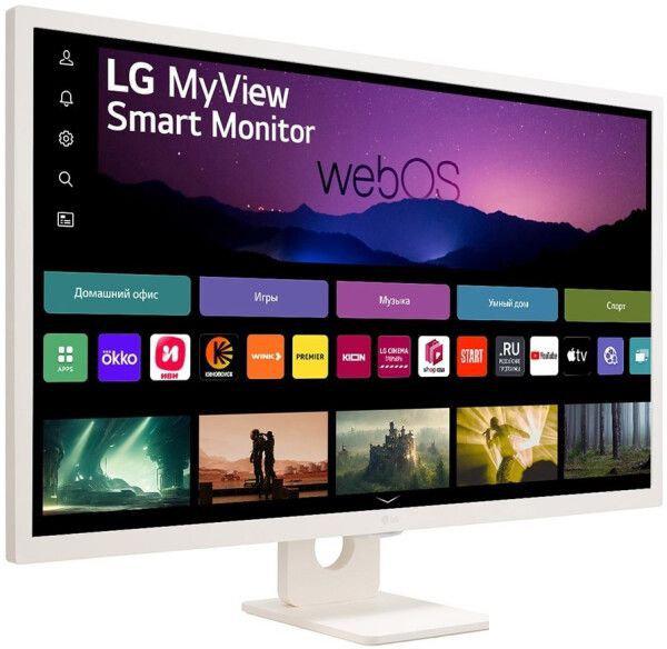 Smart монитор LG MyView Smart Monitor 32SR50F-W Smart монитор LG MyView Smart Monitor 32SR50F-W