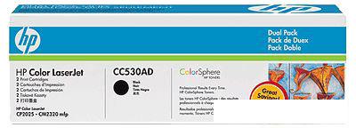 Картридж HP CC530AD 2 шт.