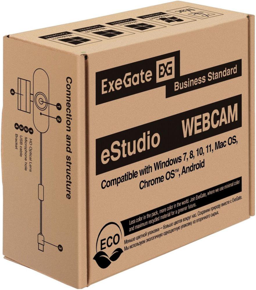 Веб-камера ExeGate eStudio EW-721 2K AF EX299464RUS