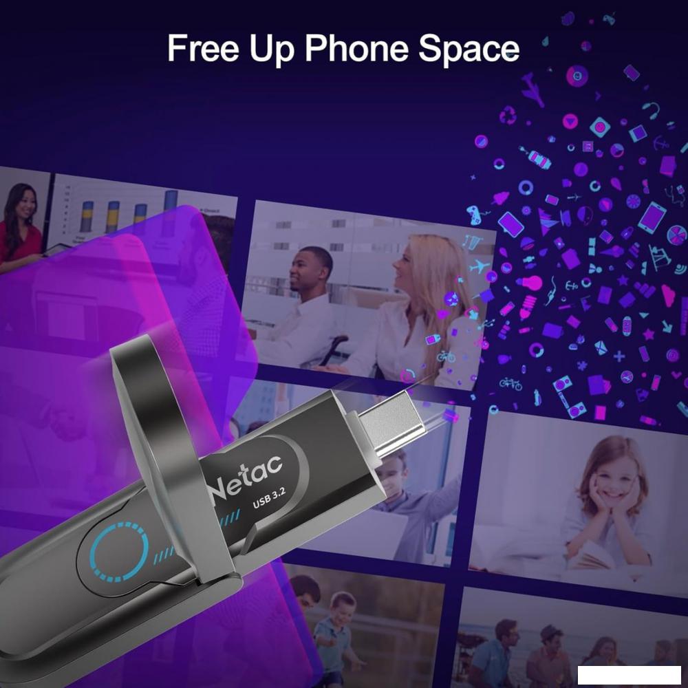 USB Flash Netac US9 256GB NT03US9C-256G-32TA