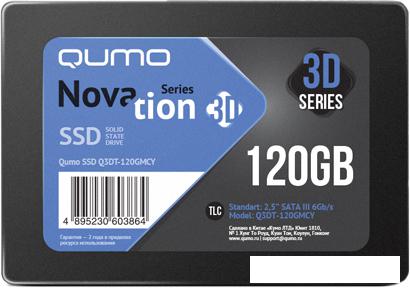 SSD QUMO Novation 3D TLC 120GB Q3DT-120GMCY