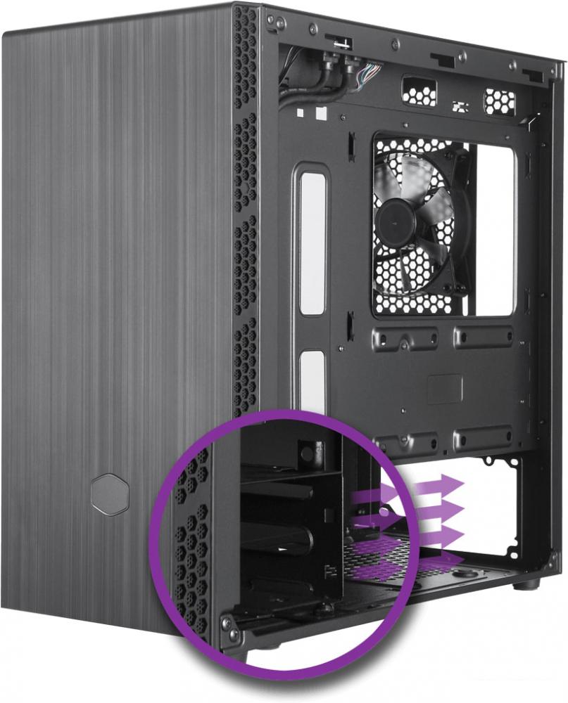 Корпус Cooler Master MasterBox MB400L Without ODD MCB-B400L-KGNN-S00