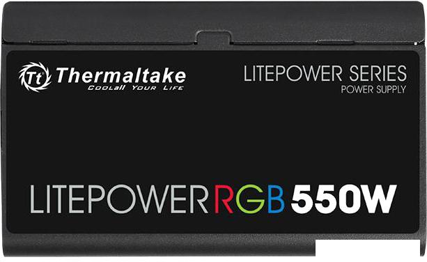Блок питания Thermaltake Litepower RGB 550W LTP-550AL2NK