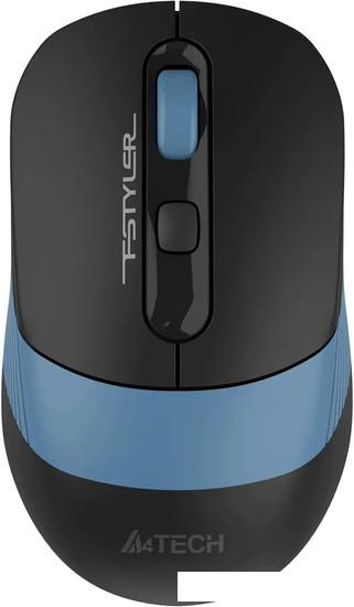 Мышь A4Tech Fstyler FG10CS Air (черный/синий)